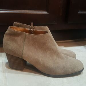 LUCKY BRAND Suede Booties - Size 8 1/2‎